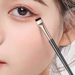 FOYTOKI 1 Set Eyeshadow Brush Eyeliner Tool Applicator Eyeliner Applicator Tool Eye Brushes abs - product information 3