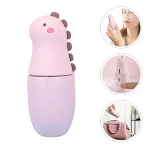 WOONEKY 1pc Hydrating Instrument Face Sprayer Mini Humidifier Face Steamer House Humidifier Abs Pink - product information 3