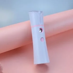 NOLITOY 1pc Usb Handheld Humidifier Hydrator Cold Spray Evaporator Face White Nano Charging 14.1x4cm - product information 5