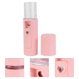 WOONEKY 1pc Humidifier Mini Face Steamer Makeup Device USB Face Steamer Mini Handheld Spray Device Abs - product information 2