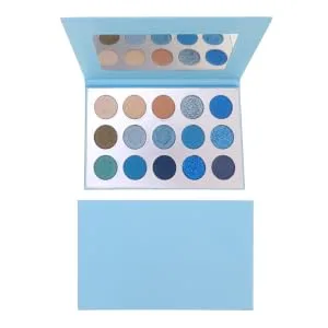 WOONEKY 15 Eyeshadow Palette Eye Shadow Eyeshadow Compact Colorful Eyeshadow Makeup Palette Blue - product information 1