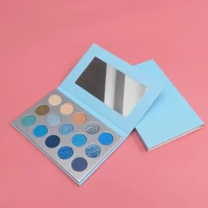 WOONEKY 15 Eyeshadow Palette Eye Shadow Eyeshadow Compact Colorful Eyeshadow Makeup Palette Blue - product information 3