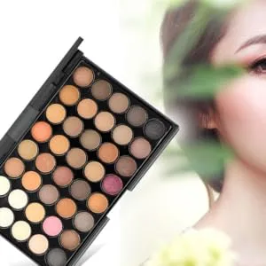 NOLITOY 40 Eyeshadow Eye Shadow Palettes Makeup Palette Earth Tones Powder Eye Shadow - product information 3