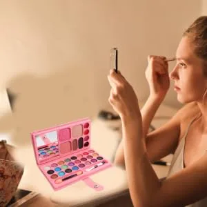 SOESFOUFU 33 Makeup Palette Accessories for Beginner Eyeshadow Pan Eye Shadow Matte Blush Powder - product information 2
