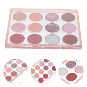 Gogogmee Eyeshadow Glitter Eyeshadow Palette Eye Shadow Glitter Makeup Eye Makeup Eyeshadow Holder Miss Grape Makeup Palette - product information 2