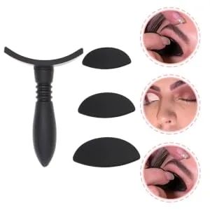 PLAFOPE 2 Sets Eye Shadow Stamp Makeup Accessories Quick Eyeshadow Stamp Women Makeup Tool Black - product information 3