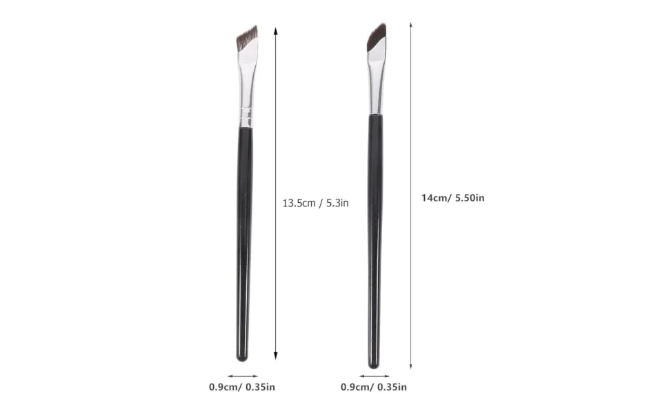 WOONEKY 1 Set Eyeliner Applicator Tool Eyeshadow Eyeliner Tool Applicator Eye Brush Wood Black - product information 5