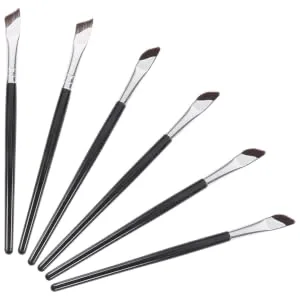 WOONEKY 1 Set Eyeliner Applicator Tool Eyeshadow Eyeliner Tool Applicator Eye Brush Wood Black - product information 6