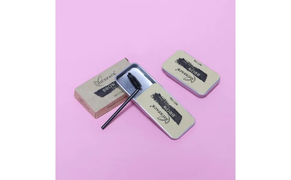 WOONEKY 2 Sets Eyebrow Soap Eyebrow Styling Cream Non-decolorizing Brow Soap Brow Shaping Gel Texture - product information 2