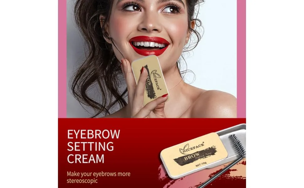 WOONEKY 2 Sets Eyebrow Soap Eyebrow Styling Cream Non-decolorizing Brow Soap Brow Shaping Gel Texture - product information 3