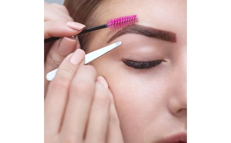 Outanaya 3 Sheets Waterproof Eyebrow Stickers Waterproof Makeup Eyebrow Stickers Caboodle Transfer Stickers 21x15cm Black - product information 1