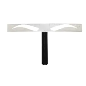 Gogogmee 1pc Eyebrow Tools Eyebrow Shapes Stencil Brow Stencils Template Positioning Ruler Stainless Steel Size 1 As Shown - product information 3