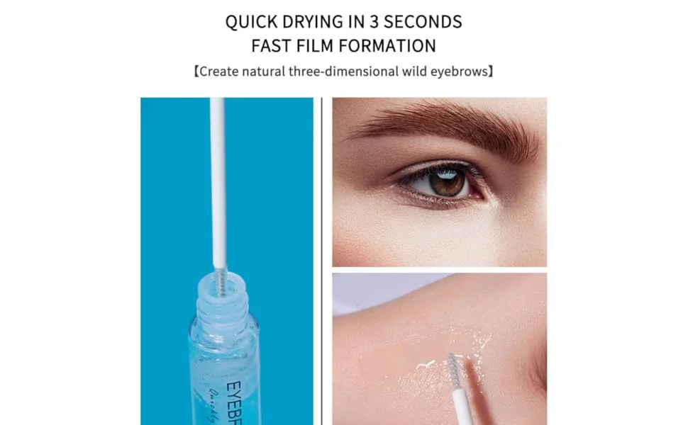 FOYTOKI Define Eyebrow Liquid Women Eyebrow Styling Fluid Professional Eyebrow Setting Liquid Water Proof - product information 6
