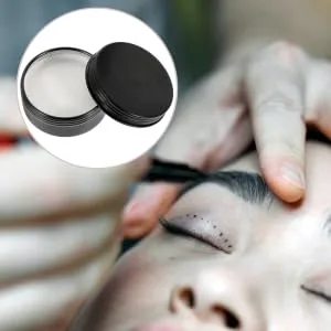 Outanaya Eyebrow Mapping Paste Women Makeup Tools Eyebrow Paste Pigment Miss Washable Aluminum Can 5x5cm As Shown - product information 4