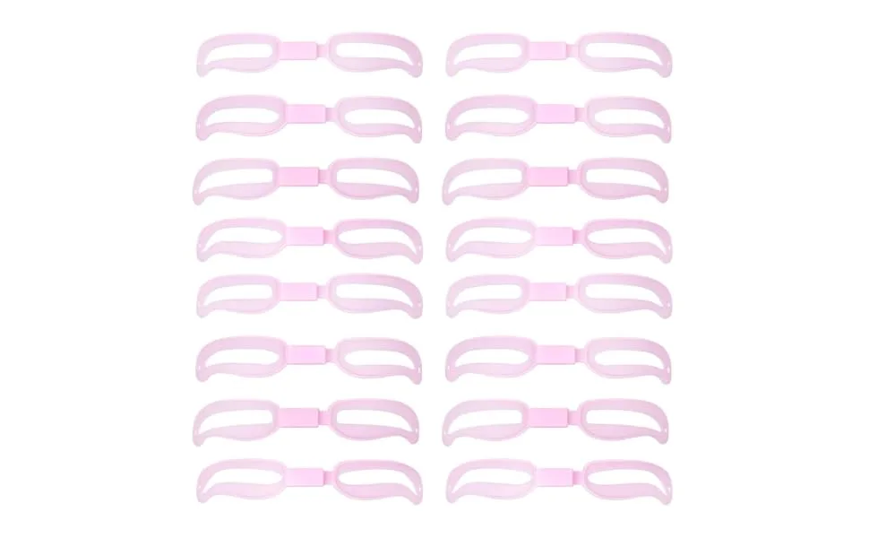 BIUDECO Eyelash Kit 5 Lash Mascara Eyebrow Stencils Eyebrows Shape Reusable Eyebrow Card Set Miss Modeling Auxiliary - product information 7