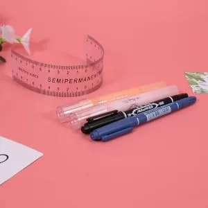 Gogogmee Eyebrow Pencil Eyebrow Pen Eyebow Kit Eyebrow Microblading Kit Set Disposable Needle Piece Eyebrows medium As Shown - product information 5