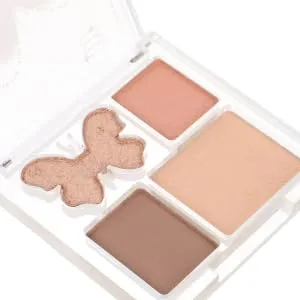 HAPINARY Eye Shadow Sparkle Makeup Pallet Pink Eye Shadow Plastic Glitter - product information 4