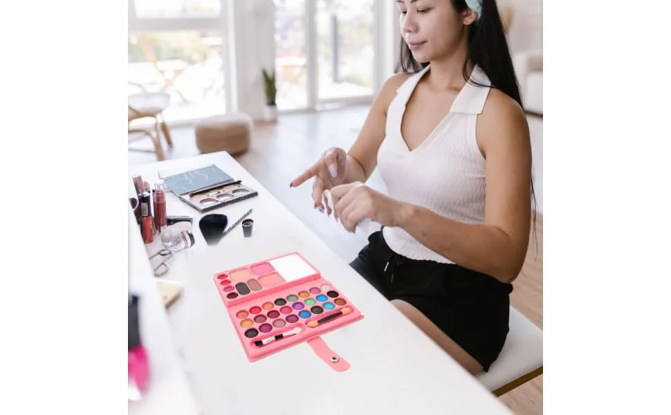 BIUDECO 33 Makeup Palette Accessories for Makeup Pallets for Women Eye Shadow Blush Pan Powder - product information 5