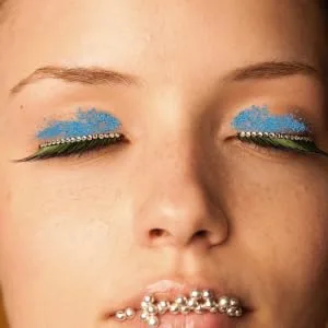 HAPINARY Glitter Eyeshadow Palette Eyeshadow Single Makeup Glitter for Eyes Eye Shadow Green Glitter Plastic - product information 2
