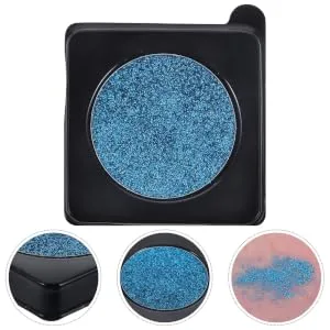 HAPINARY Glitter Eyeshadow Palette Eyeshadow Single Makeup Glitter for Eyes Eye Shadow Green Glitter Plastic - product information 4