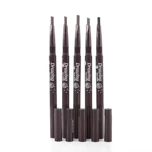SKISUNO 2 1 Eyebrow Pencil Brush Makeup Five Colors To Rotate - product information 1