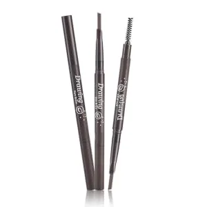 SKISUNO 2 1 Eyebrow Pencil Brush Makeup Five Colors To Rotate - product information 2