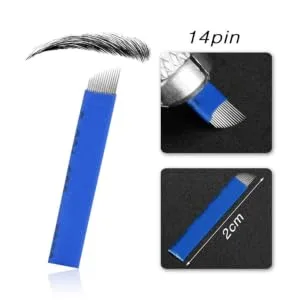 Outanaya Coffee Cup Pigment and Manual Positioning Pencil Pen Dark Rings Eyebrow Kit Skin Ruler Three-point - product information 2