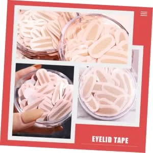 BIUDECO 1 Set Double Eyelid Sticker Eyeshadow Tape Eye Lift Eye Shadow Invisible Double Eyelid Tape - product information 5