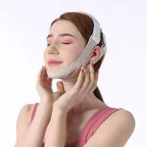 Beatifufu 1pc Thin Face Belt Bandage Cheek Belt Chin Lift Bandage Face Lifter Strap Mask - product information 1