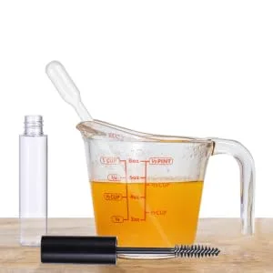FOYTOKI 1 Set Mascara Tube Lip Balm Containers Eyelash Funnel Mascara Bottle Liquid Eyeliner Tube Abs - product information 1