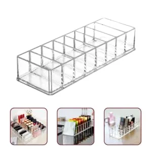 VILLFUL Box Makeup Storage Box Eye Shadow Makeup Organizers for Drawers Cosmetics Rack Large Stand Make up - product information 2