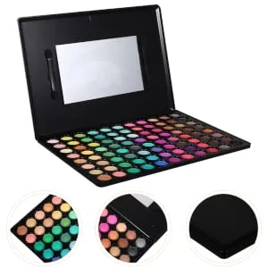 BIUDECO 1pc 88 Shadow Palette Glitter Eyeshadow Waterproof Eye Shadow Makeup Eyeshadow Plastic - product information 2