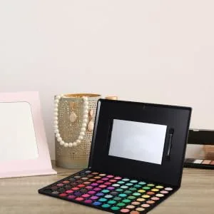 BIUDECO 1pc 88 Shadow Palette Glitter Eyeshadow Waterproof Eye Shadow Makeup Eyeshadow Plastic - product information 3