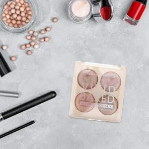 WOONEKY Highlight Eye Shadow Powder Light Blue Eyeshadow Korean Eyeshadow Rose Gold Eyeshadow Blouses - product information 5