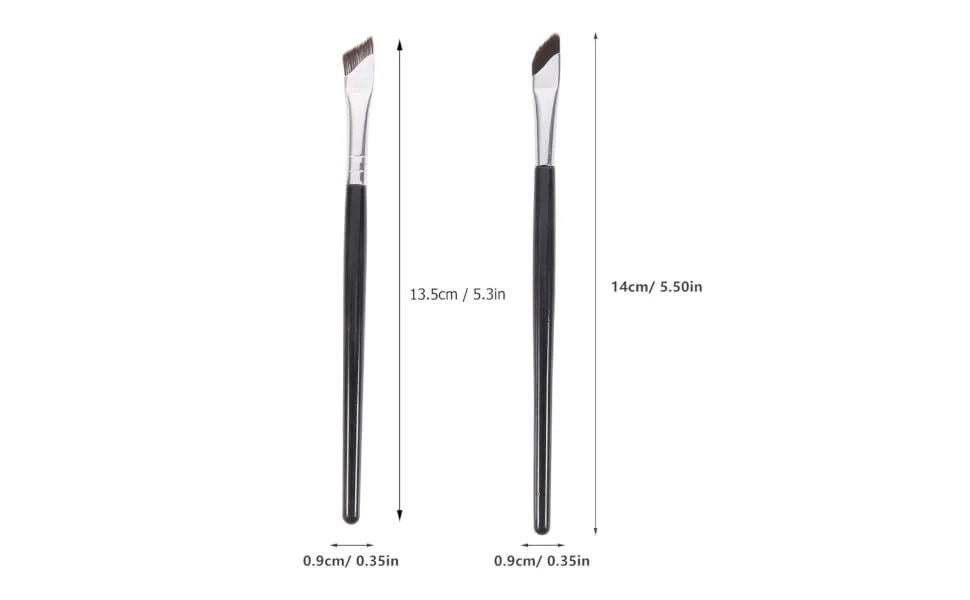 FOYTOKI 1 Set Eyeliner Tool Eye Liner Brush Eyebrow Concealer Makeup Brush Eye Brush Brow Brush Black Wood - product information 6