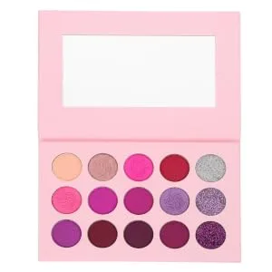 Gogogmee 15 Eyeshadow Compact Colorful Eyeshadow Glitter Eyeshadow Makeup Palette Eyeshadow Palette Purple - product information 3