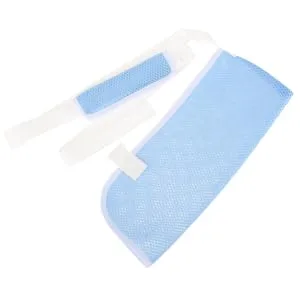 BUGUUYO shoulder injury sling arm arm sling net sling for shoulder injury 60X30CM Sky-blue - product information 2