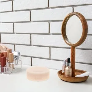 Outanaya Cushion Blush Blouses Small Makeup Blusher Face Shimmer Blush Lovely Makeup Natural Blush Pink - product information 1