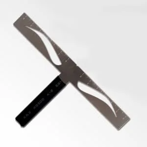 PLAFOPE Eyebrow Ruler Stencil Eyebrow Stencil Kit Brow Stencils Template Artifact Balance - product information 1
