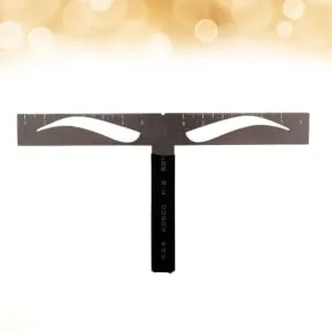 PLAFOPE Eyebrow Ruler Stencil Eyebrow Stencil Kit Brow Stencils Template Artifact Balance - product information 3