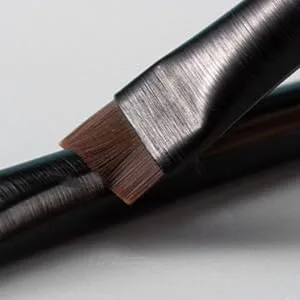 IWOWHERO 3 Sets Eyeliner Brush Makeup Brush Ear Multifunctional Eyebrow Brush Wood Black - product information 1