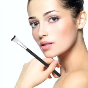 SKISUNO Brush for Nose Makeup Nose Makeup Tool Black Cosmetics Brush 18.50X1.00X1.00CM Black - product information 5