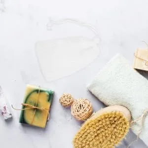 BIUDECO 1pc Soap Bag Exfoliating Bath Sponge Bath Scrubber Body Sponges Soap Storage Soap Maker Net Nylon - product information 7