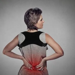 BUGUUYO Belt Brace Holder Shoulder Rest Posture Fixer for Women Posture Band Polyester Black - product information 5