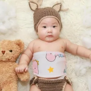 Hoement Belly Portable Belly Wrapping Belly Band for Belly Cover Abdomen Bands Cotton - product information 1