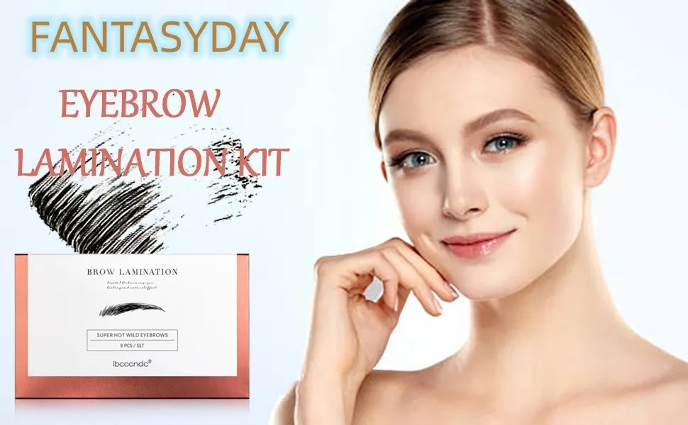 FantasyDay Brow Lamination Kit DIY Eyebrow Lamination Kit Professional Eye Brow Perm Kit Brown - product information 2