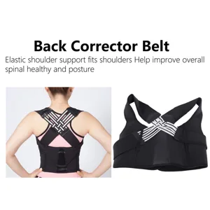 Posture Corrector for Men and Women Back Posture Belt Breathable Elastic Back Corrector Straightener (XXL) - product information 6