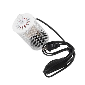 Ceramic Heat Emitter 100W Heat Lamp for Chicks Bird Heater for Cage Infrared Heating for Pet No Light Emitting for Amphibian Pet Brooder Coop Incubating Chicken - product information 6
