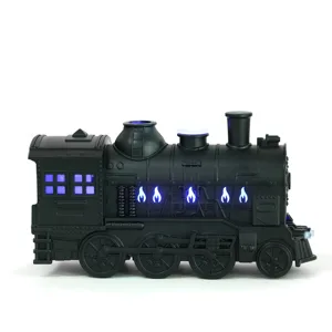 Essential Oil Diffuser 300ml Train Shape Aromatherapy Diffuser with Remote Control Auto Shut Off 2 Lighting Modes Cool Mist Humidifier for Home Office Decor Gifts for Friends US Plug - product information 3