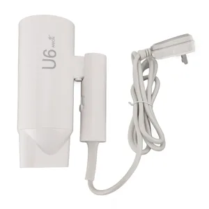 Compact Hair Dryer Fast Drying Negative Ionic Blow Dryer with Single Diffuser Nozzle Foldable Handle Travel Hair Dryer for Women Kids Outdoor (US Plug 110V) - product information 2
